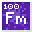 Invicon Fermium.png: Inventory sprite for Fermium in Minecraft as shown in-game linking to Element#Fermium with description: Fermium