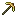Invicon Golden Pickaxe.png: Inventory sprite for Golden Pickaxe in Minecraft as shown in-game linking to Golden Pickaxe with description: Golden Pickaxe When in Main Hand:  2 Attack Damage  1.2 Attack Speed