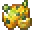 Invicon Golden Poisonous Potato.png: Inventory sprite for Golden Poisonous Potato in Minecraft as shown in-game with description: