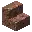 Invicon Granite Stairs.png: Inventory sprite for Granite Stairs in Minecraft as shown in-game linking to Granite Stairs with description: Granite Stairs