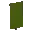 Invicon Green Banner.png: Inventory sprite for Green Banner in Minecraft as shown in-game linking to Green Banner with description: Green Banner