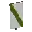 Invicon Green Bend Banner.png: Inventory sprite for Green Bend Banner in Minecraft as shown in-game linking to Banner with description: Banner Green Bend