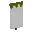 Invicon Green Chief Indented Banner.png: Inventory sprite for Green Chief Indented Banner in Minecraft as shown in-game linking to Banner with description: Banner Green Chief Indented