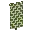 Invicon Green Field Masoned Banner.png: Inventory sprite for Green Field Masoned Banner in Minecraft as shown in-game linking to Banner with description: Banner Green Field Masoned