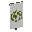 Invicon Green Globe Banner.png: Inventory sprite for Green Globe Banner in Minecraft as shown in-game linking to Banner with description: Banner Green Globe