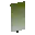 Invicon Green Gradient Banner.png: Inventory sprite for Green Gradient Banner in Minecraft as shown in-game linking to Banner with description: Banner Green Gradient