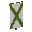 Invicon Green Saltire Banner.png: Inventory sprite for Green Saltire Banner in Minecraft as shown in-game linking to Banner with description: Banner Green Saltire
