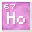 Invicon Holmium.png: Inventory sprite for Holmium in Minecraft as shown in-game linking to Element#Holmium with description: Holmium