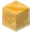 Invicon Honey Block BE.png: Inventory sprite for Honey Block in Minecraft as shown in-game with description: Honey Block