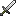 Invicon Iron Sword.png: Inventory sprite for Iron Sword in Minecraft as shown in-game linking to Iron Sword with description: Iron Sword When in Main Hand:  6 Attack Damage  1.6 Attack Speed