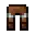 Invicon Iron Trim Leather Pants.png: Inventory sprite for Iron Trim Leather Pants in Minecraft as shown in-game linking to Iron Trim Leather Pants with description: Leather Pants Upgrade: &nbsp;Armor Trim &nbsp;Iron Material When on Legs: +2 Armor