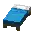 Invicon Light Blue Bed.png: Sprite image for Light Blue Bed in Minecraft