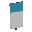Invicon Light Blue Chief Banner.png: Inventory sprite for Light Blue Chief Banner in Minecraft as shown in-game linking to Banner with description: Banner Light Blue Chief