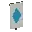 Invicon Light Blue Lozenge Banner.png: Inventory sprite for Light Blue Lozenge Banner in Minecraft as shown in-game linking to Banner with description: Banner Light Blue Lozenge
