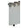 Invicon Light Gray Chief Indented Banner.png: Inventory sprite for Light Gray Chief Indented Banner in Minecraft as shown in-game linking to Banner with description: Banner Light Gray Chief Indented