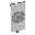 Invicon Light Gray Flower Charge Banner.png: Inventory sprite for Light Gray Flower Charge Banner in Minecraft as shown in-game linking to Banner with description: Banner Light Gray Flower Charge