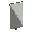 Invicon Light Gray Per Bend Inverted Banner.png: Inventory sprite for Light Gray Per Bend Inverted Banner in Minecraft as shown in-game linking to Banner with description: Banner Light Gray Per Bend Inverted