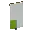Invicon Lime Base Dexter Canton Banner.png: Inventory sprite for Lime Base Dexter Canton Banner in Minecraft as shown in-game linking to Banner with description: Banner Lime Base Dexter Canton