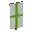 Invicon Lime Cross Banner.png: Inventory sprite for Lime Cross Banner in Minecraft as shown in-game linking to Banner with description: Banner Lime Cross