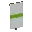 Invicon Lime Fess Banner.png: Inventory sprite for Lime Fess Banner in Minecraft as shown in-game linking to Banner with description: Banner Lime Fess