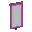 Invicon Magenta Bordure Banner.png: Inventory sprite for Magenta Bordure Banner in Minecraft as shown in-game linking to Banner with description: Banner Magenta Bordure