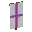 Invicon Magenta Cross Banner.png: Inventory sprite for Magenta Cross Banner in Minecraft as shown in-game linking to Banner with description: Banner Magenta Cross