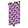 Invicon Magenta Field Masoned Banner.png: Inventory sprite for Magenta Field Masoned Banner in Minecraft as shown in-game linking to Banner with description: Banner Magenta Field Masoned