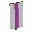 Invicon Magenta Pale Banner.png: Inventory sprite for Magenta Pale Banner in Minecraft as shown in-game linking to Banner with description: Banner Magenta Pale