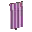 Invicon Magenta Paly Banner.png: Inventory sprite for Magenta Paly Banner in Minecraft as shown in-game linking to Banner with description: Banner Magenta Paly