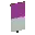 Invicon Magenta Per Fess Banner.png: Inventory sprite for Magenta Per Fess Banner in Minecraft as shown in-game linking to Banner with description: Banner Magenta Per Fess