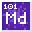 Invicon Mendelevium.png: Inventory sprite for Mendelevium in Minecraft as shown in-game linking to Element#Mendelevium with description: Mendelevium