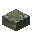 Invicon Mossy Cobblestone Slab.png: Inventory sprite for Mossy Cobblestone Slab in Minecraft as shown in-game linking to Mossy Cobblestone Slab with description: Mossy Cobblestone Slab