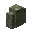 Invicon Mossy Cobblestone Wall.png: Inventory sprite for Mossy Cobblestone Wall in Minecraft as shown in-game linking to Mossy Cobblestone Wall with description: Mossy Cobblestone Wall