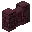 Invicon Nether Brick Wall BE.png: Inventory sprite for Nether Brick Wall in Minecraft as shown in-game with description: Nether Brick Wall