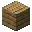 Invicon Oak Planks.png: Inventory sprite for Oak Planks in Minecraft as shown in-game linking to Oak Planks with description: Oak Planks
