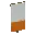 Invicon Orange Base Banner.png: Inventory sprite for Orange Base Banner in Minecraft as shown in-game linking to Banner with description: Banner Orange Base