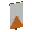Invicon Orange Chevron Banner.png: Inventory sprite for Orange Chevron Banner in Minecraft as shown in-game linking to Banner with description: Banner Orange Chevron