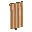 Invicon Orange Paly Banner.png: Inventory sprite for Orange Paly Banner in Minecraft as shown in-game linking to Banner with description: Banner Orange Paly