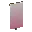 Invicon Pink Base Gradient Banner.png: Inventory sprite for Pink Base Gradient Banner in Minecraft as shown in-game linking to Banner with description: Banner Pink Base Gradient