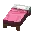 Invicon Pink Bed.png: Sprite image for Pink Bed in Minecraft