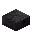 Invicon Polished Blackstone Slab.png: Inventory sprite for Polished Blackstone Slab in Minecraft as shown in-game linking to Polished Blackstone Slab with description: Polished Blackstone Slab