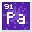 Invicon Protactinium.png: Inventory sprite for Protactinium in Minecraft as shown in-game linking to Element#Protactinium with description: Protactinium
