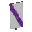 Invicon Purple Bend Banner.png: Inventory sprite for Purple Bend Banner in Minecraft as shown in-game linking to Banner with description: Banner Purple Bend