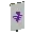Invicon Purple Guster Banner.png: Inventory sprite for Purple Guster Banner in Minecraft as shown in-game linking to Banner with description: Banner Purple Guster