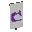 Invicon Purple Thing Banner.png: Inventory sprite for Purple Thing Banner in Minecraft as shown in-game linking to Banner with description: Banner Purple Thing