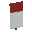 Invicon Red Chief Banner.png: Inventory sprite for Red Chief Banner in Minecraft as shown in-game linking to Banner with description: Banner Red Chief