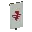 Invicon Red Guster Banner.png: Inventory sprite for Red Guster Banner in Minecraft as shown in-game linking to Banner with description: Banner Red Guster