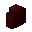Invicon Red Nether Brick Wall.png: Inventory sprite for Red Nether Brick Wall in Minecraft as shown in-game linking to Red Nether Brick Wall with description: Red Nether Brick Wall