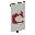 Invicon Red Thing Banner.png: Inventory sprite for Red Thing Banner in Minecraft as shown in-game linking to Banner with description: Banner Red Thing