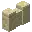 Invicon Sandstone Wall BE.png: Inventory sprite for Sandstone Wall in Minecraft as shown in-game with description: Sandstone Wall
